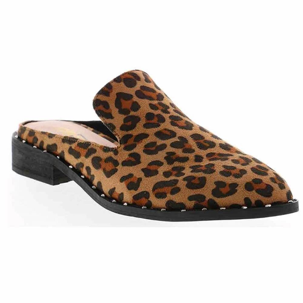 NEW VERY VOLATILE women's austin mule loafer in leopard